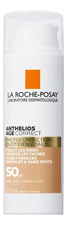LA ROCHE-POSAY Антивозрастной солнцезащитный СС-крем для лица Anthelios Age Correct SPF50 50мл