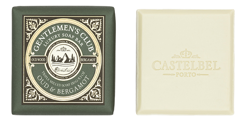 

Gentlemen's Club Oud & Bergamot: мыло 150г, Gentlemen's Club Oud & Bergamot