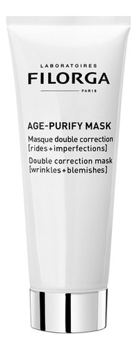 Корректирующая маска для лица двойного действия Age-Purify Mask 75мл флюид корректирующий двойного действия filorga age purify [wrinkles imperfections] 50 мл