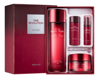 

Набор для лица Time Revolution Red Algae Special (эссенция 100мл + крем 50мл + лосьон 30мл + сыровотка 7мл)