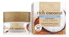 Eveline Интенсивно увлажняющий крем для лица Rich Coconut Ultra-Nourishing Cream 50мл
