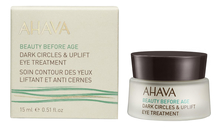 AHAVA Подтягивающий крем для области вокруг глаз Beauty Before Age Dark Circles & Uplift Eye Treatment 15мл