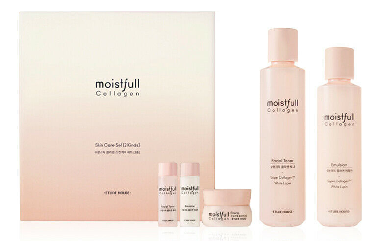 

Набор для лица Moistfull Collagen Skin Care (тоник 200мл + эмульсия 180мл + тоник 25мл + эмульсия 25мл + крем 10мл)