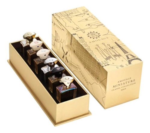 

Miniature Collection Classic Men's: парфюмерная вода 6*7,5мл (Gold, Dia, Silver, Reflection, Jubilation XXV, Liric), Miniature Collection Classic Men's