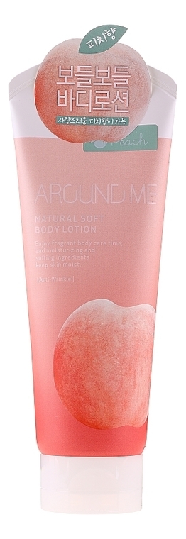 Лосьон для тела Around Me Natural Soft Body Lotion Peach 230мл