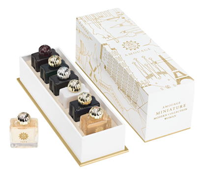 

Amouage Miniature Collection Modern Women's: парфюмерная вода 6*7,5мл (Myths + Lyric + Memoir + Jubilation 25 + Journey + Epic), Amouage Miniature Collection Modern Women's