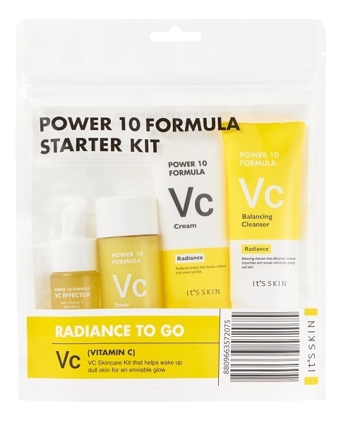 

Набор для лица Power 10 Formula VC Starter Kit (тонер 52мл + эссенция 12мл + крем 35мл + пенка 35мл)