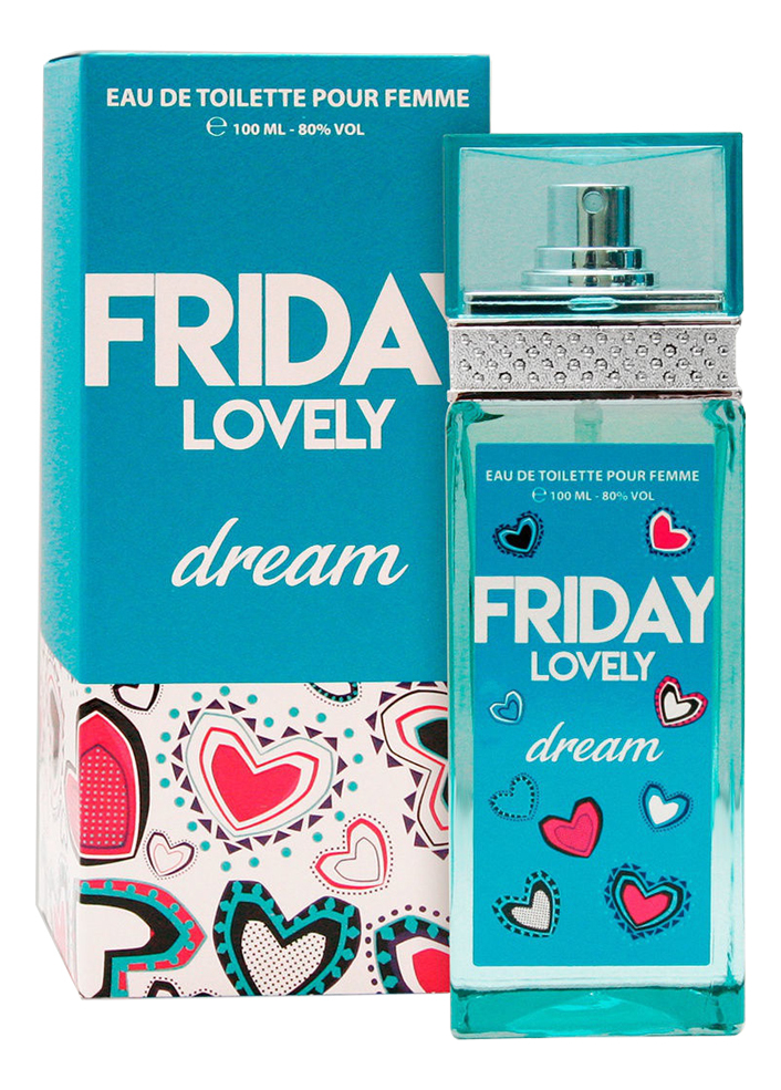 

Friday Lovely Dream: туалетная вода 100мл, Friday Lovely Dream