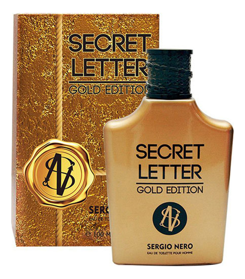 

Secret Letter Gold Edition: туалетная вода 100мл, Secret Letter Gold Edition