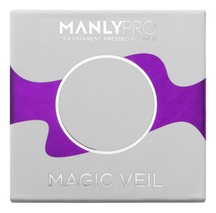 Прозрачная финишная матирующая компактная пудра для лица Magic Veil 4г