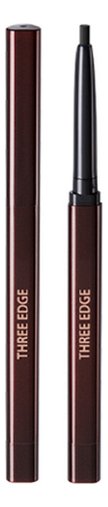 Подводка для глаз 3 Edge Pencil Eyeliner 0,25г: 02 Dark Brown