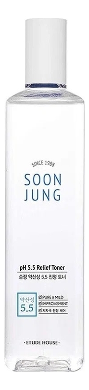 

Регенерирующий тонер для лица Soon Jung pH 5.5 Relief Toner: Тонер 350мл, Регенерирующий тонер для лица Soon Jung pH 5.5 Relief Toner