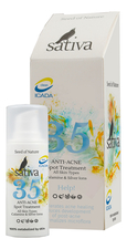 Sativa Средство точечного нанесения 35 Anti-Acne Spot Treatment 20мл