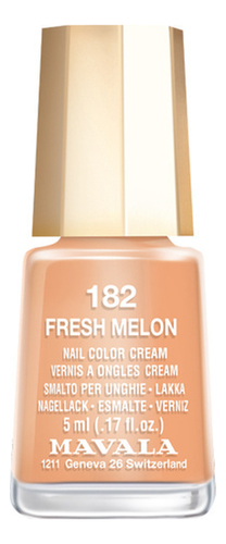 

Лак для ногтей Nail Color Cream 5мл: 182 Fresh melon, Лак для ногтей Nail Color Cream 5мл