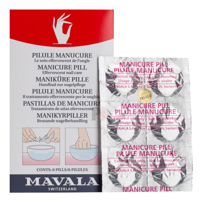 

Таблетки для маникюрной ванночки Manicure Pill 6шт