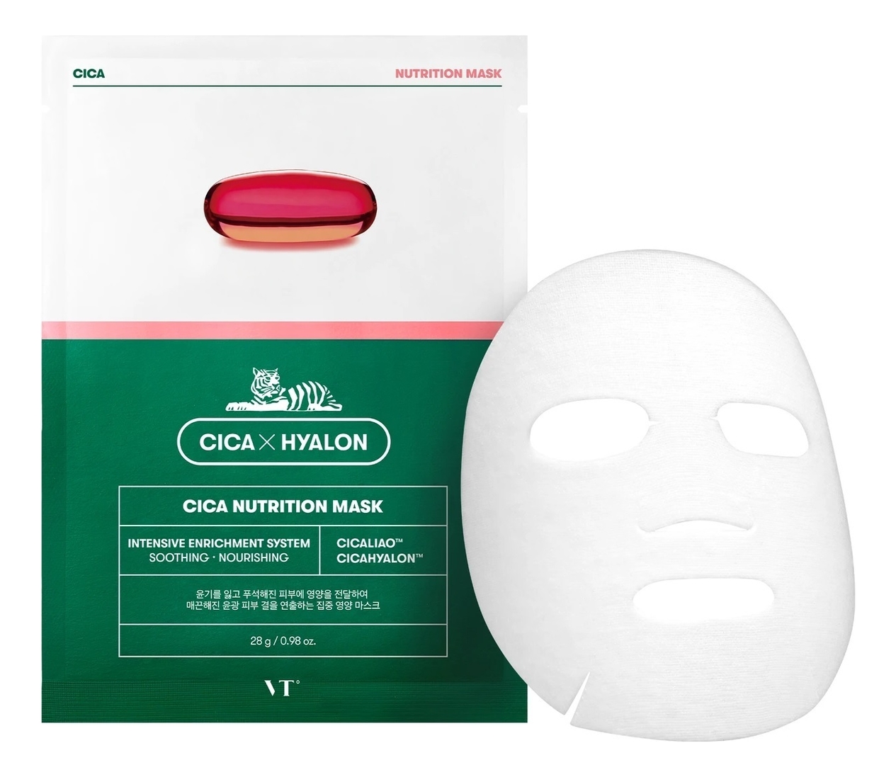 Тканевая маска для лица Cica Nutrition Mask 28г
