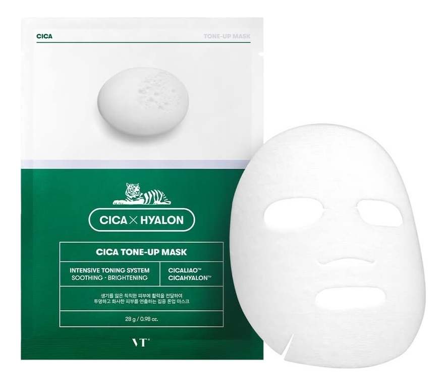 Тканевая маска для лица Cica Tone-Up Mask 28г