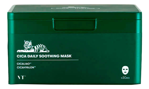Тканевая маска для лица Cica Daily Soothing Mask 30шт