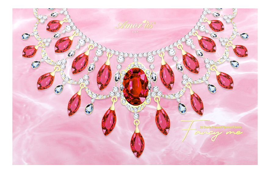 

Палетка теней, румян и хайлайтеров Fancy Me 44г