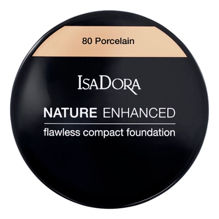 Крем-пудра для лица Nature Enhanced Flawless Foundation 10г: 80 Porcelain