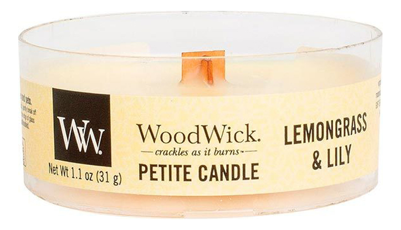 Ароматическая свеча Lemongrass & Lily: свеча 31г