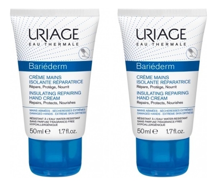 Uriage Восстанавливающий крем для рук Bariederm-Cica Creme Mains Isolante Reparatrice