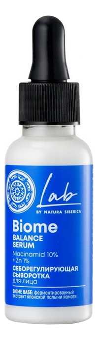 Себорегулирующая cыворотка для лица LAB Biome Balance Serum 30мл