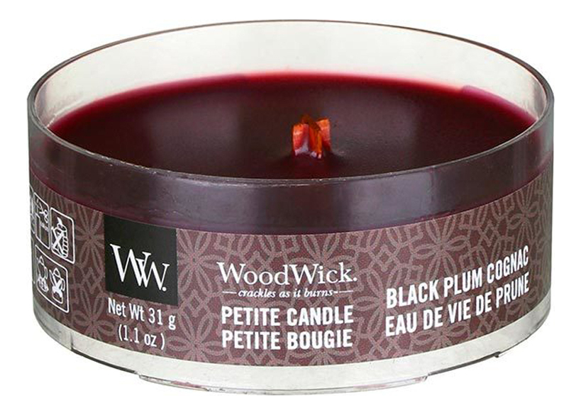 Ароматическая свеча Black Plum Cognac: свеча 31г