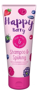Детский шампунь-бальзам для волос Счастливая ягодка Happy Berry Shampoo & Spulung 200мл
