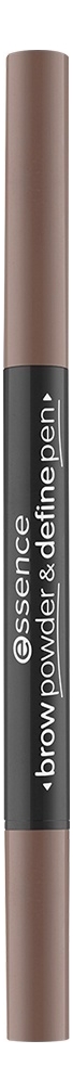 

Контурный карандаш и пудра для бровей 2 в 1 Brow Powder & Define Pen: 01 Blonde Medium Brown, Контурный карандаш и пудра для бровей 2 в 1 Brow Powder & Define Pen