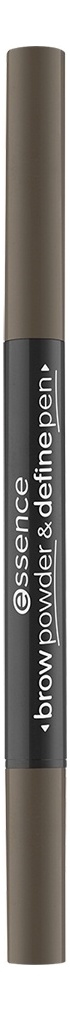 

Контурный карандаш и пудра для бровей 2 в 1 Brow Powder & Define Pen: 03 Cool Dark Brown, Контурный карандаш и пудра для бровей 2 в 1 Brow Powder & Define Pen