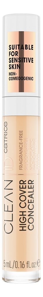 

Консилер для лица Clean ID High Cover 5мл: 004 Light Almond, Консилер для лица Clean ID High Cover 5мл
