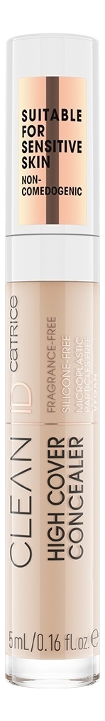 

Консилер для лица Clean ID High Cover 5мл: 010 Neutral Sand, Консилер для лица Clean ID High Cover 5мл