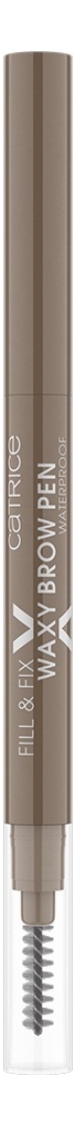 

Контурный карандаш для бровей Fill & Fix Waxy Brow Pen Waterproof: 020 Medium Brown, Контурный карандаш для бровей Fill & Fix Waxy Brow Pen Waterproof