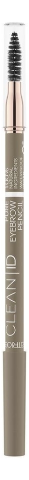 

Контурный карандаш для бровей Clean ID Pure Eyebrow Pencil: 040 Ash Brown, Контурный карандаш для бровей Clean ID Pure Eyebrow Pencil