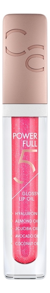 Масло для губ Power Full 5 Glossy Lip Oil: 030 Watermelon Sparkle