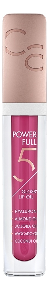 

Масло для губ Power Full 5 Glossy Lip Oil: 050 Glossy Blackberry, Масло для губ Power Full 5 Glossy Lip Oil