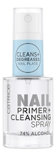 Catrice Cosmetics Обезжиривающий спрей-праймер для ногтей Nail Primer + Cleansing Spray 10мл