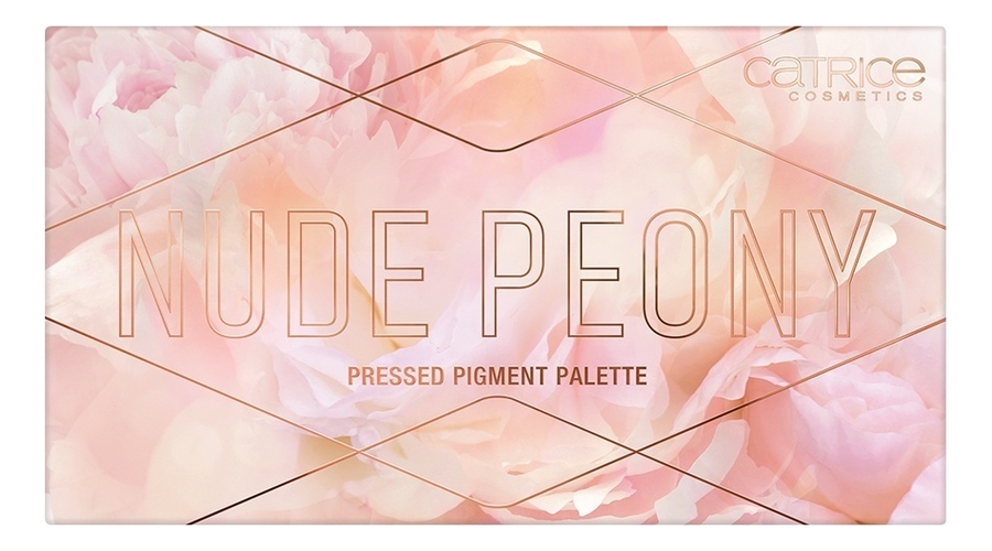 

Палетка прессованных пигментов для век Nude Peony Pressed Pigment Palette 18г