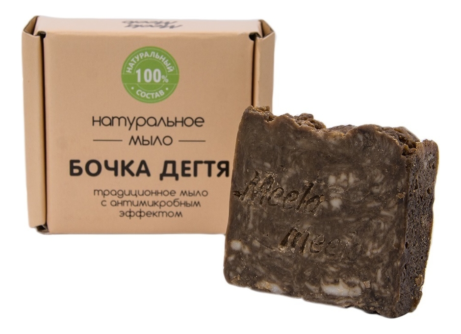 

Натуральное мыло Бочка Дегтя 100г