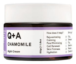 Ночной крем для лица с экстрактом ромашки Chamomile Night Cream 50г