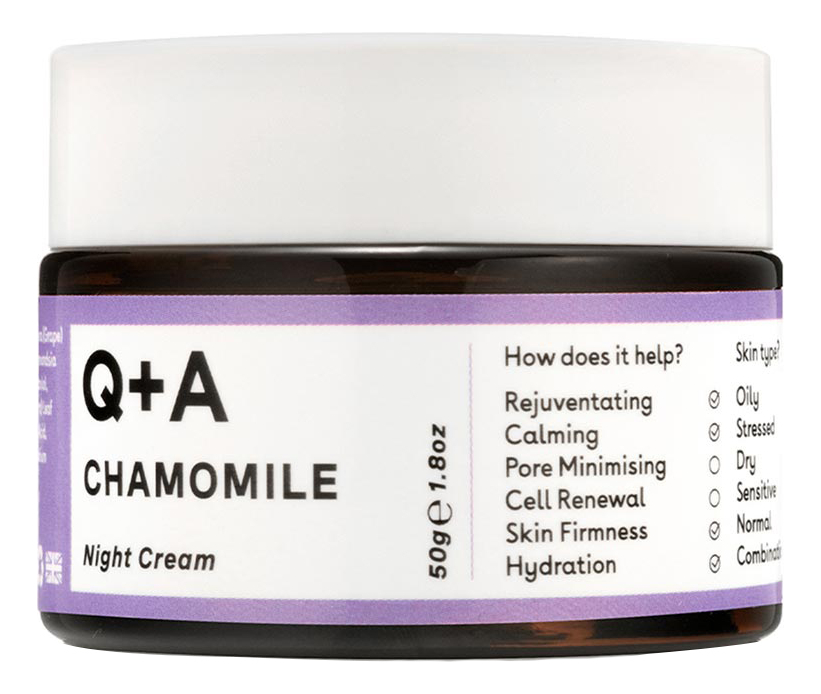 

Ночной крем для лица с экстрактом ромашки Chamomile Night Cream 50г