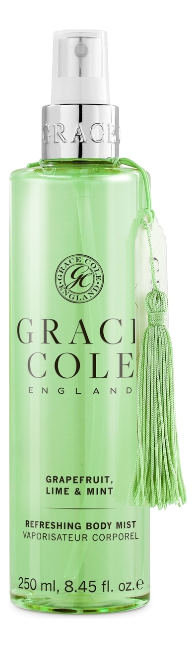 Спрей для тела Грейпфрут, лайм и мята Grapefruit Lime & Mint 250мл спрей для тела grace cole спрей для тела грейпфрут лайм и мята grapefruit lime