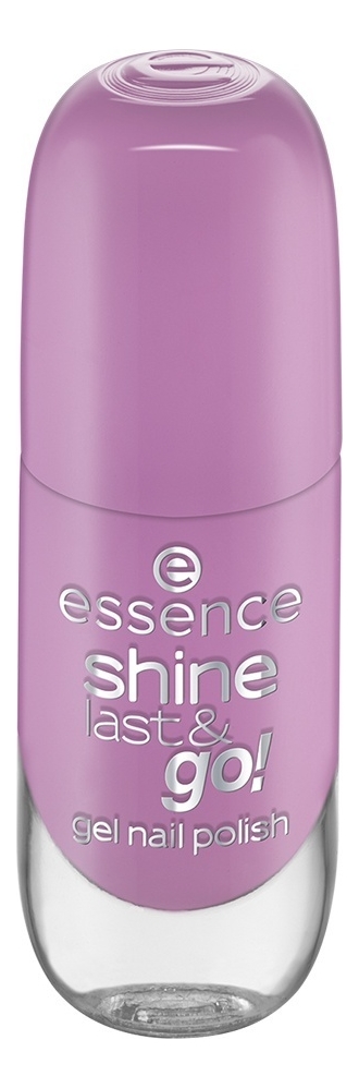

Лак для ногтей Shine Last & Go! 8мл: 74 Lilac Vibes, Лак для ногтей Shine Last & Go! 8мл