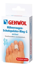 Gehwol Защитное гель-кольцо с уплотнением Huhneraugen-Schutzpolster-Ring G 3шт