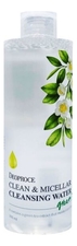 Deoproce Мицеллярная очищающая вода с зеленым чаем Clean & Micellar Cleansing Water Green Tea 300мл