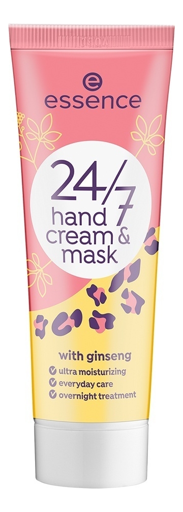 

Маска и крем для рук 2 в 1 Hand Cream & Mask 24/7