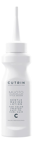 

Лосьон для окрашенных и легко поддающихся завивке волос Muoto Gentle Waving Lotion C 75мл