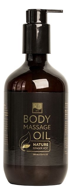 Масло имбирное для тела Тонус + Антицеллюлит с разогревающим эффектом Nature Ginger Hot Body Massage Oil: Масло 500мл
