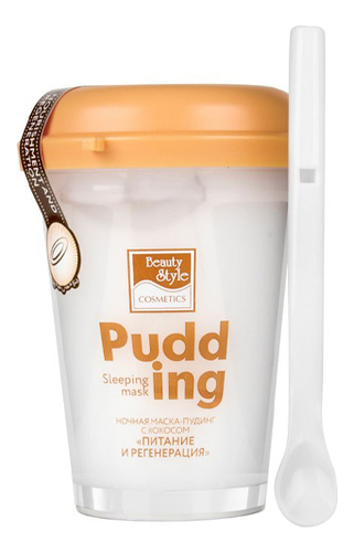 

Ночная маска-пудинг для лица с кокосом Питание и регенерация Pudding Sleeping Mask 100г